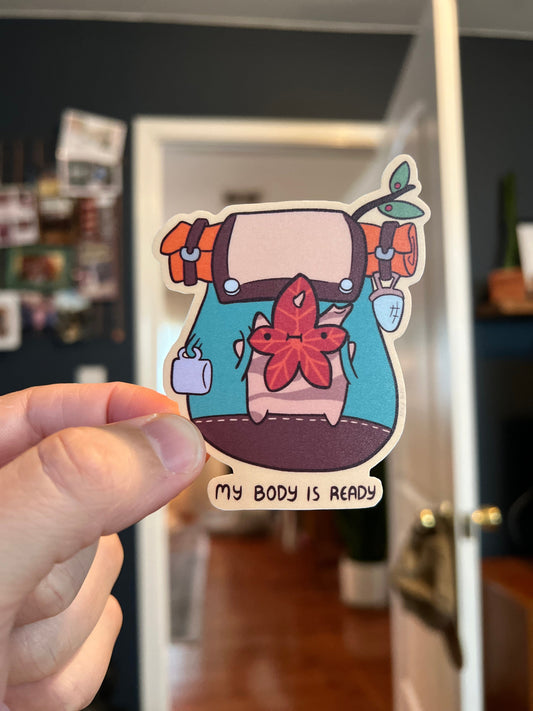 Red Korok - cute funny sticker