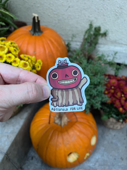 Enoch Pottsfield for Life - cute over the garden wall sticker