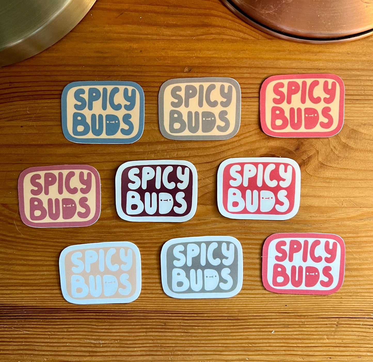 Spicy Buds Logo Sticker