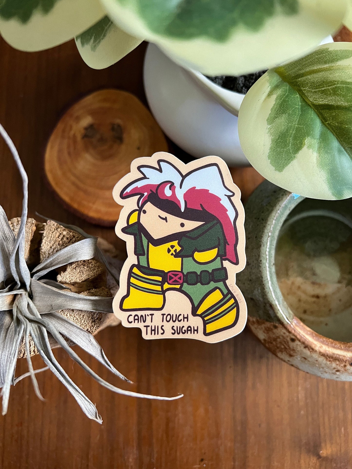 Rogue - cute vinyl x-men sticker