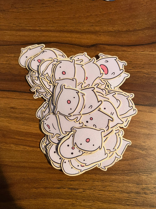 Random Warawaras - cute funny ghibli sticker