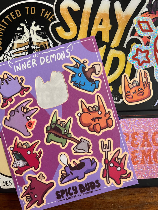 Lil' Inner Demons - Sticker Sheet