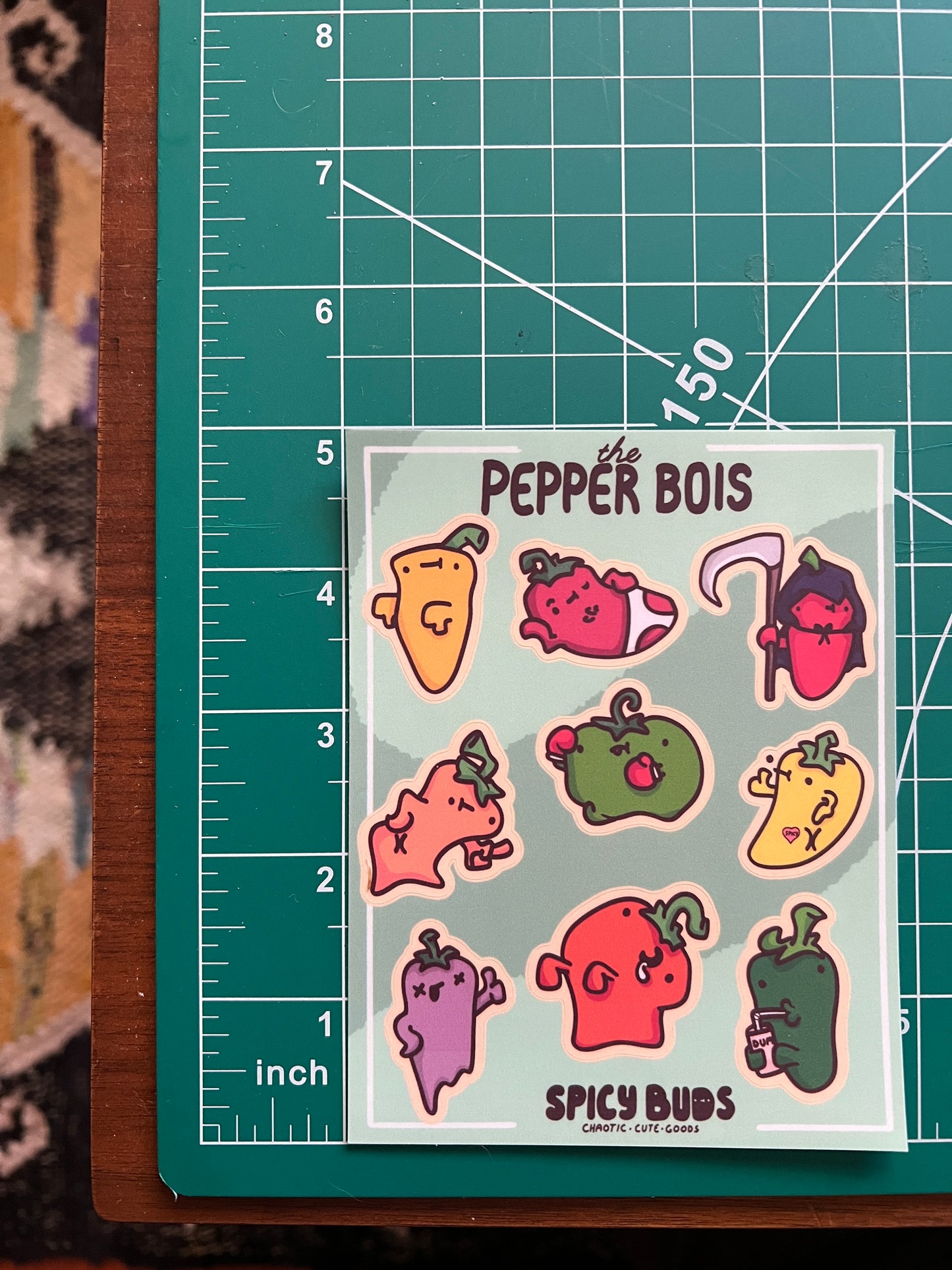 Pepper Bois - Sticker Sheet