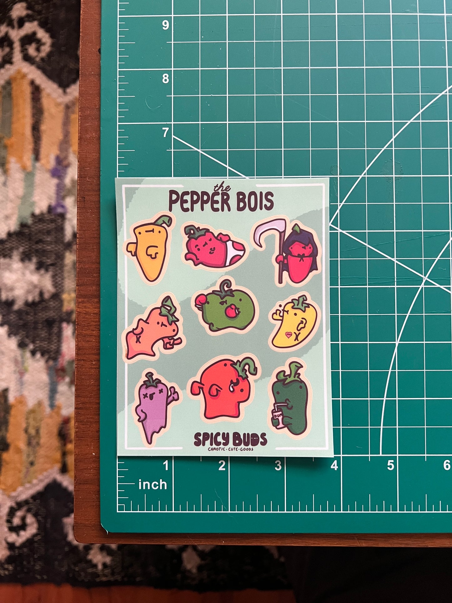 Pepper Bois - Sticker Sheet
