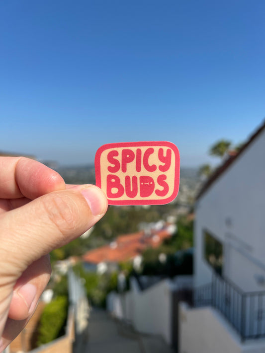 Spicy Buds Logo Sticker