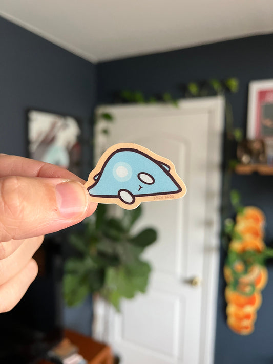 Last brain cell - Sleepy - cute funny sticker