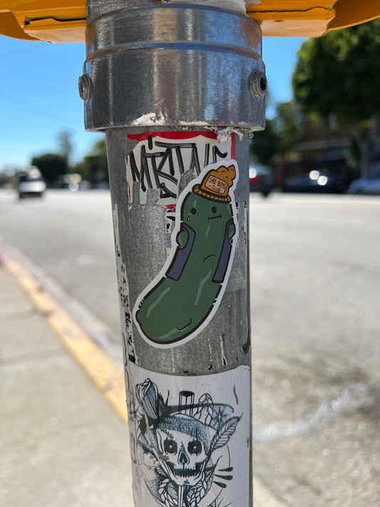 Sad Boys Club pickle sticker