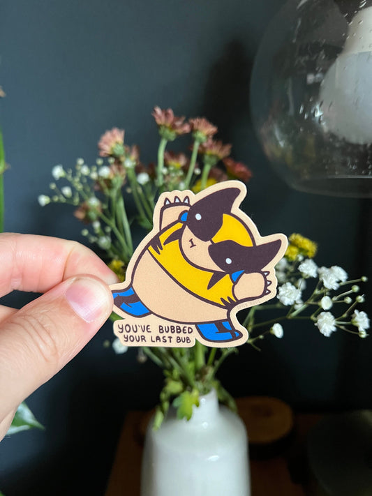 Wolverine - cute vinyl x-men sticker