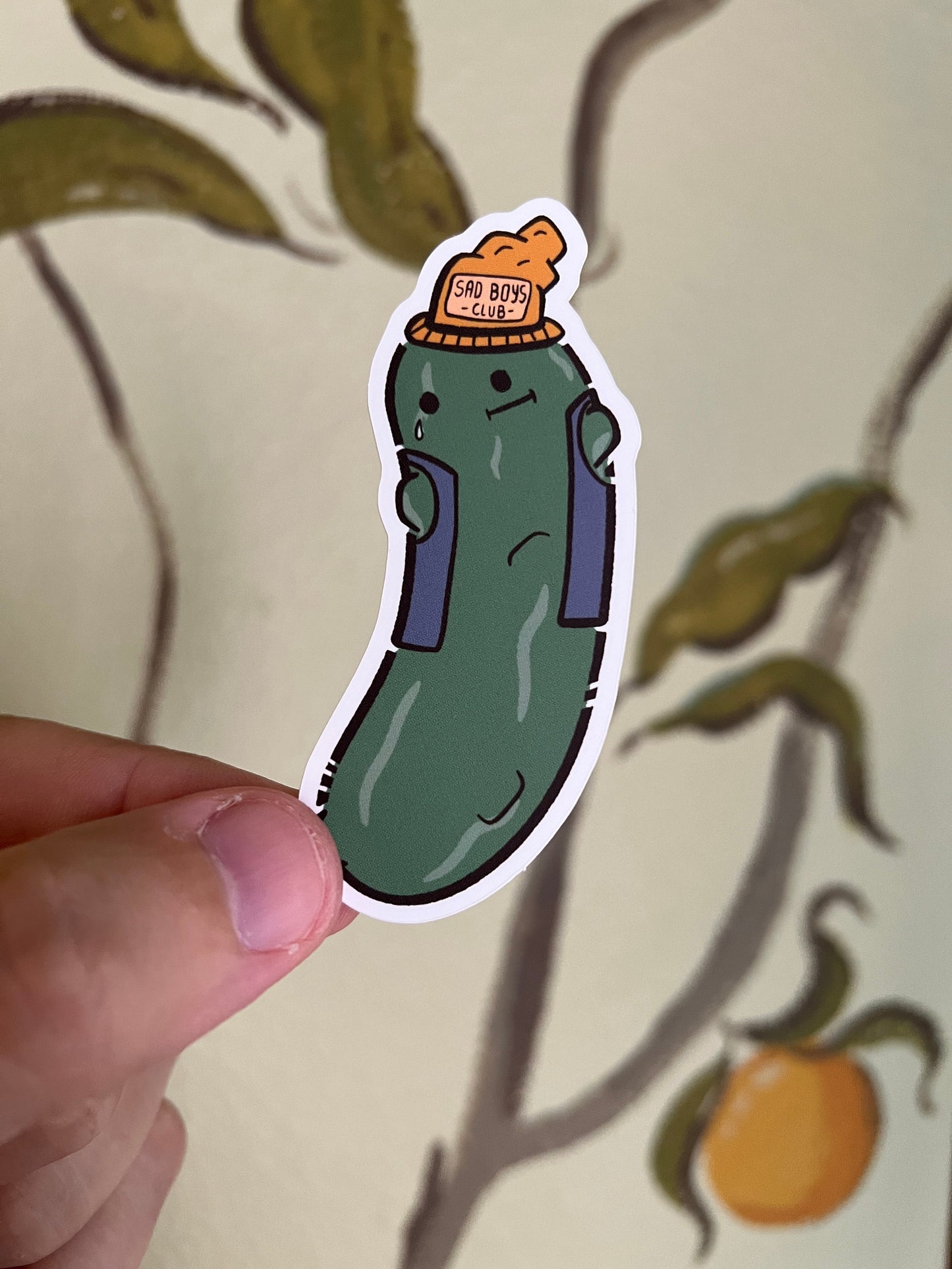 Sad Boys Club pickle sticker