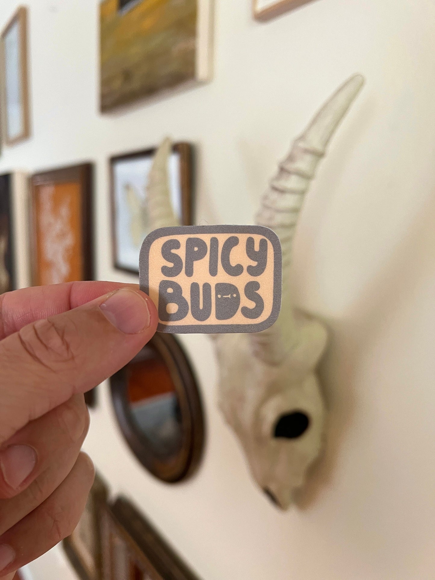 Spicy Buds Logo Sticker