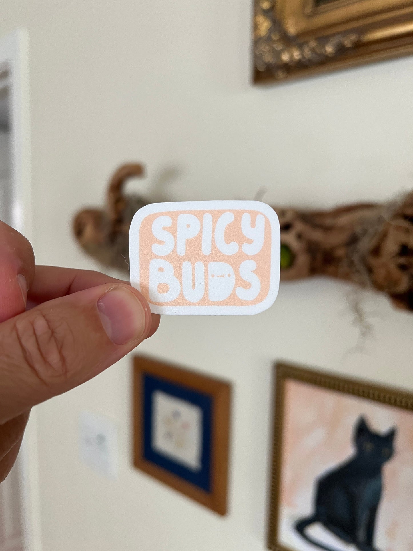 Spicy Buds Logo Sticker