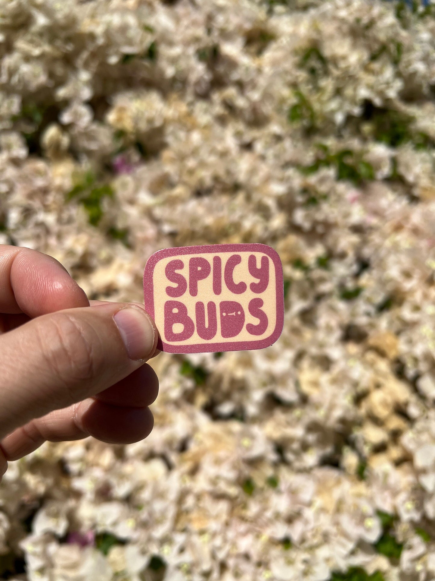 Spicy Buds Logo Sticker