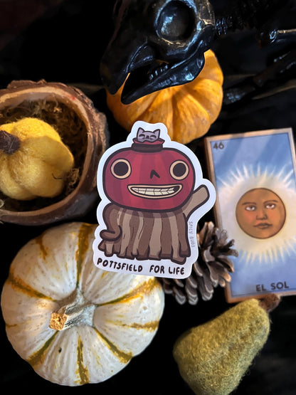 Enoch Pottsfield for Life - cute over the garden wall sticker