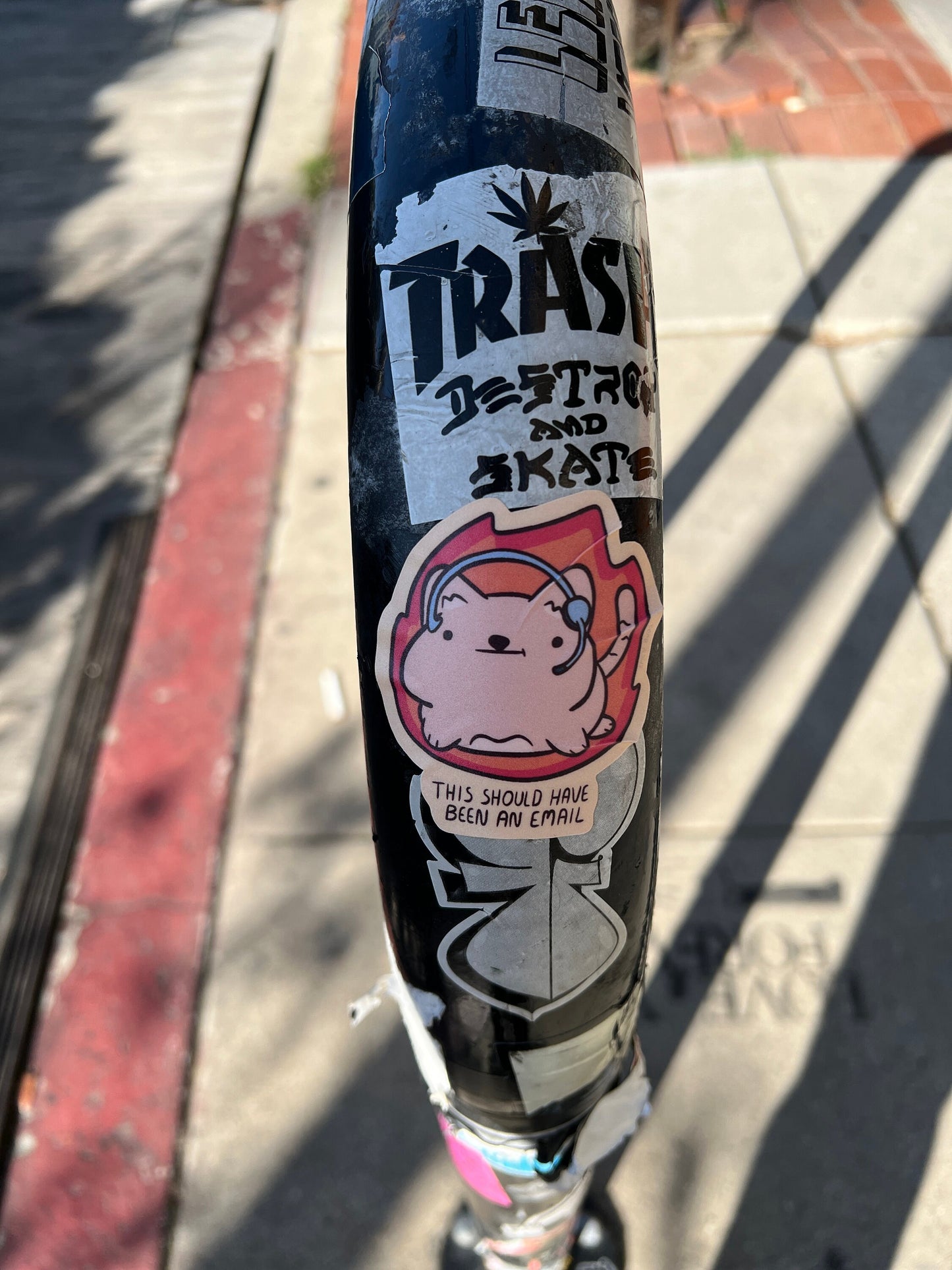 This should've been an email - cute funny sticker