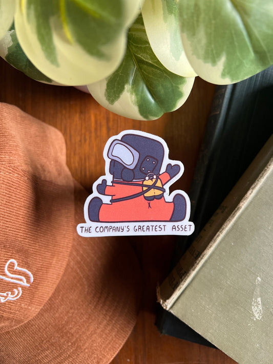 Lethal Company - cute funny sticker