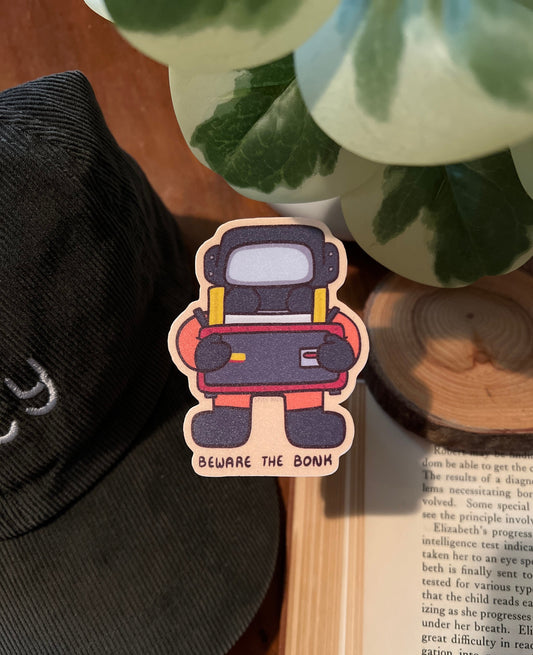 Lethal Company Ladder Crewmate - cute funny sticker