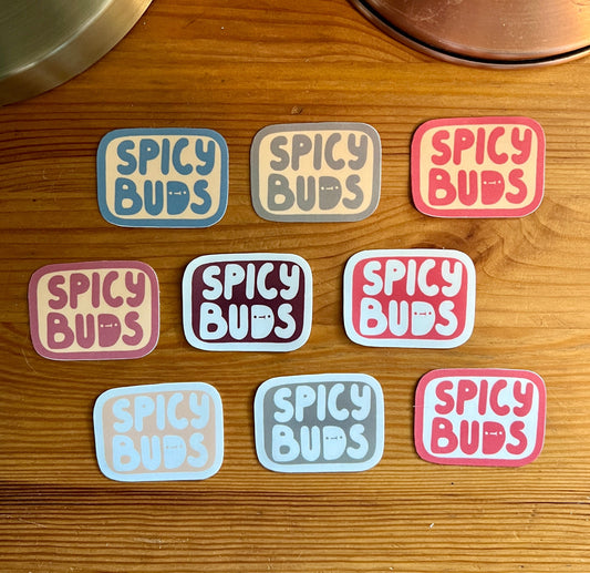 Spicy Buds Logo Sticker