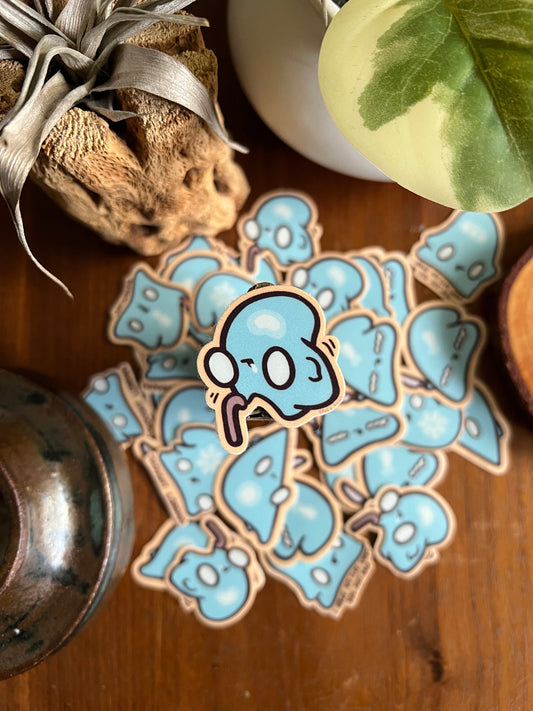 Last brain cell - Old - cute funny sticker