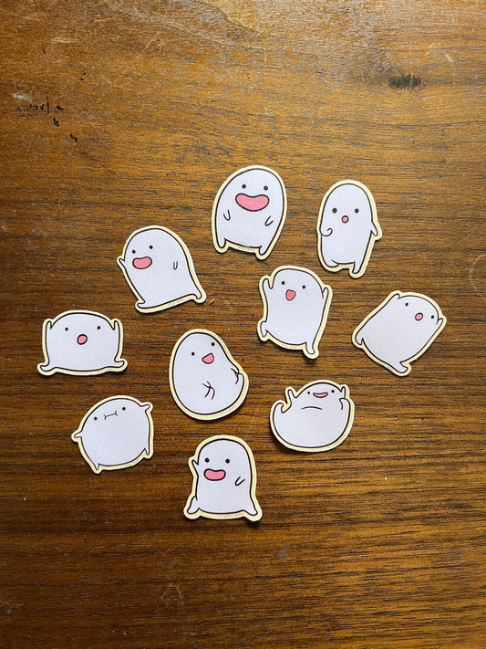 Random Warawaras - cute funny ghibli sticker