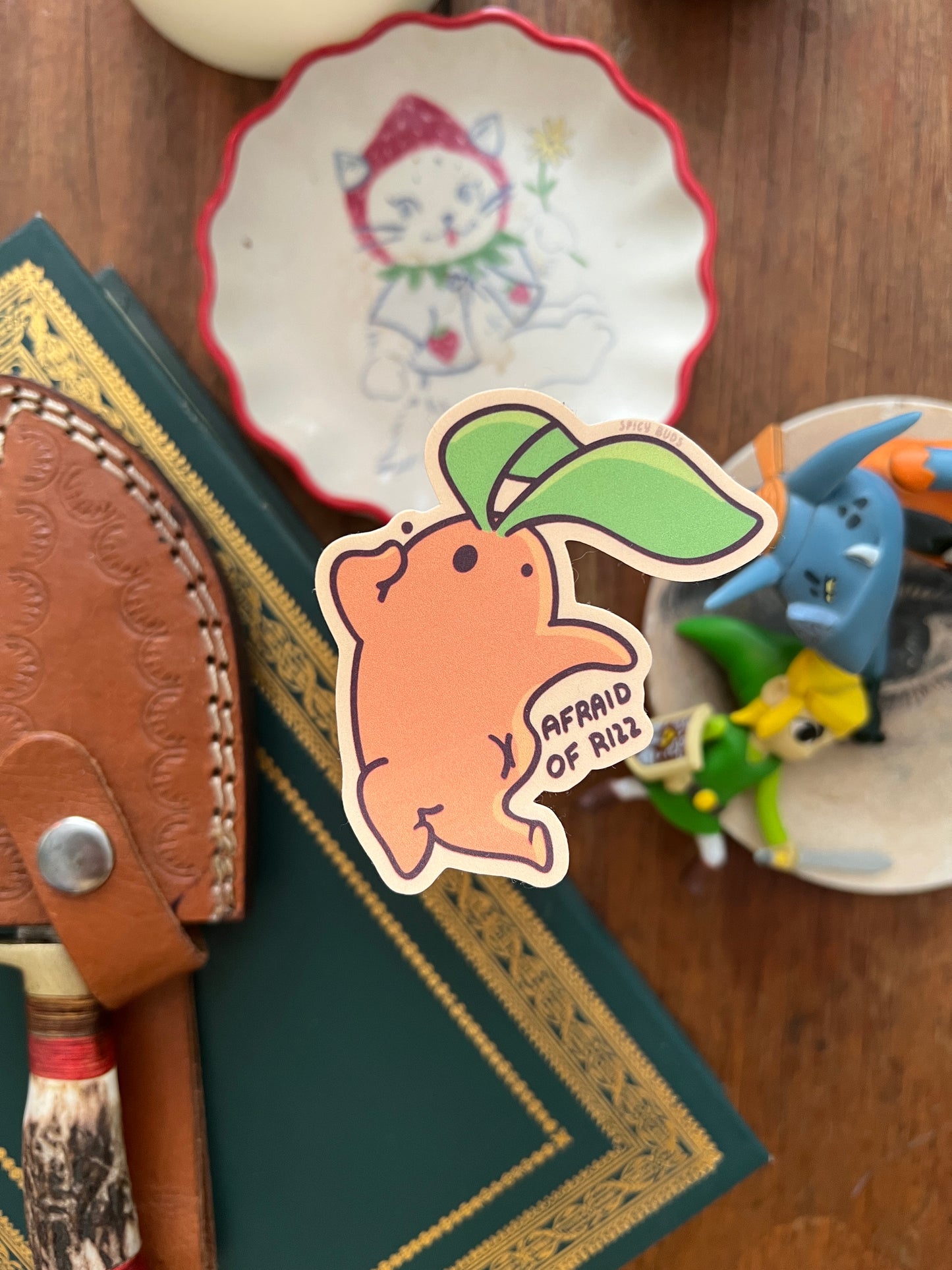 Afraid of Rizz - funny sticker