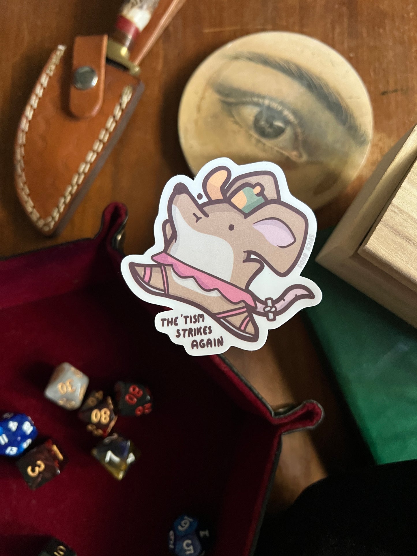 The 'Tism Strikes Again - vinyl sticker