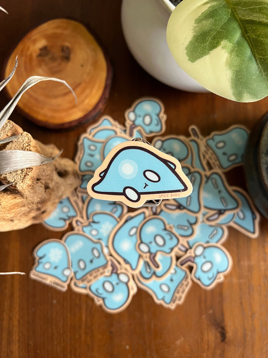 Last brain cell - Sleepy - cute funny sticker