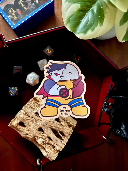 Morph - cute vinyl x-men sticker