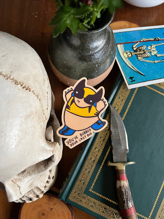 Wolverine - cute vinyl x-men sticker